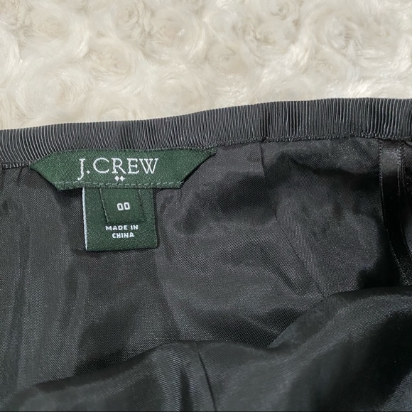 NWT J. Crew Black Sequin Mini Skirt - Picture 2 of 4